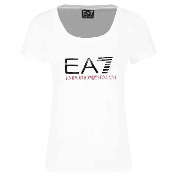 Облегающая футболка Ea7, белый