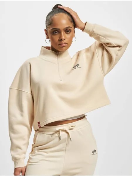 Толстовка Alpha Industries, бежевый