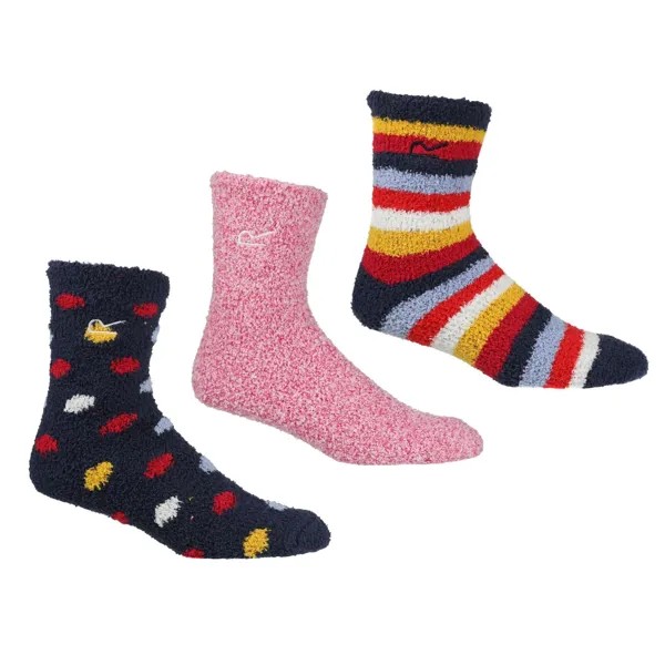 Комплект носков для отдыха 'Cosy', 3 шт. Regatta, синий
