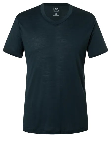 Рубашка super.natural Merino T Shirt, синий