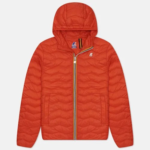 Куртка K-WAY jack eco warm демисезонная, подкладка, размер xxl, оранжевый