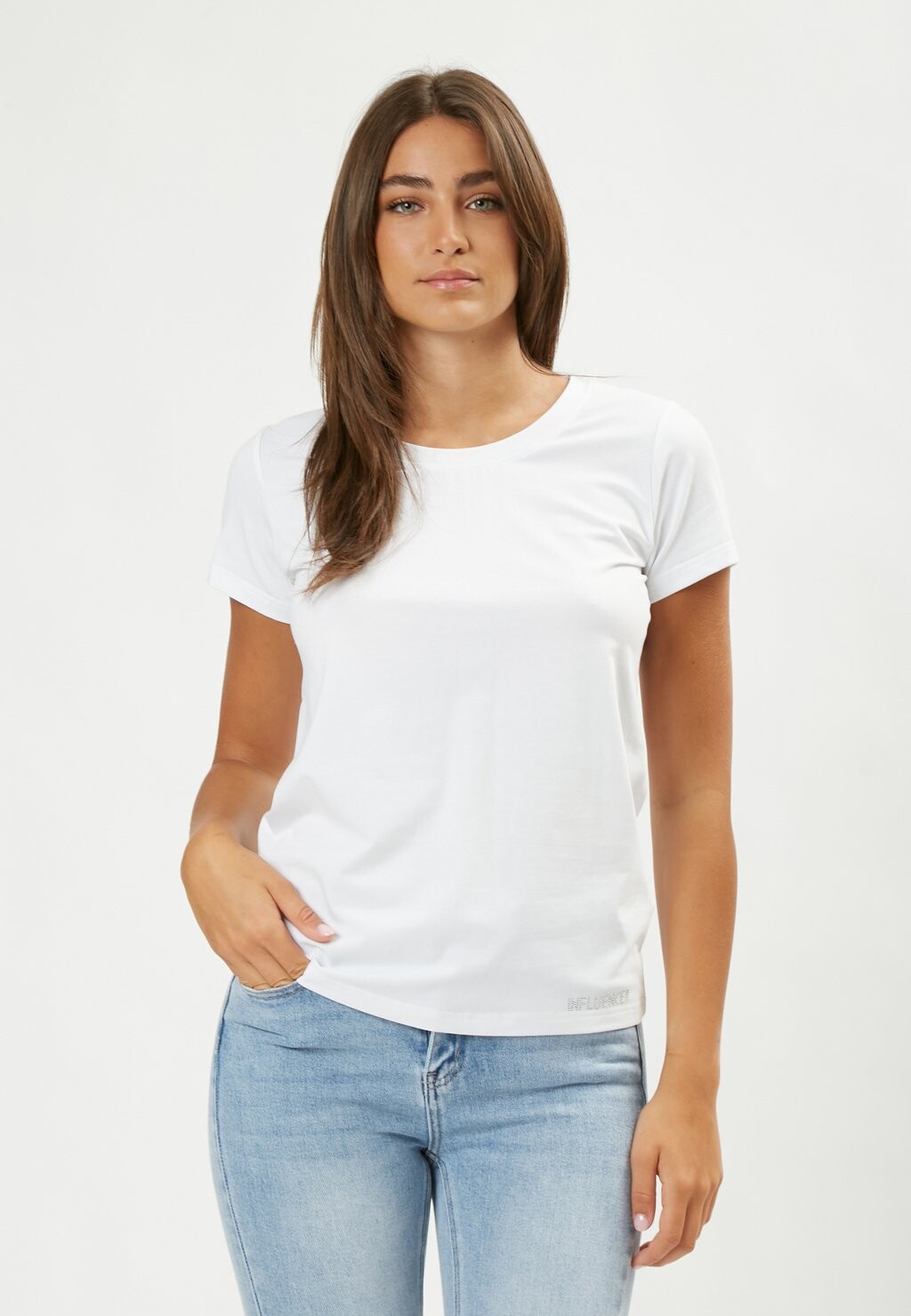 Базовая футболка LOGO TEE INFLUENCER, цвет white