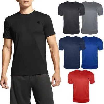 Мужская футболка Champion Athletic Moister Wicking Fitness Gym Workout Shirt