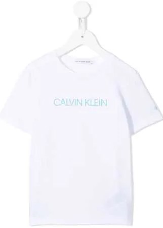 Calvin Klein Kids футболка с логотипом