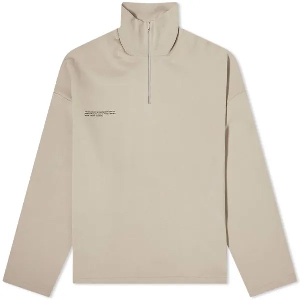 Толстовка Pangaia Half Zip Crew Sweat