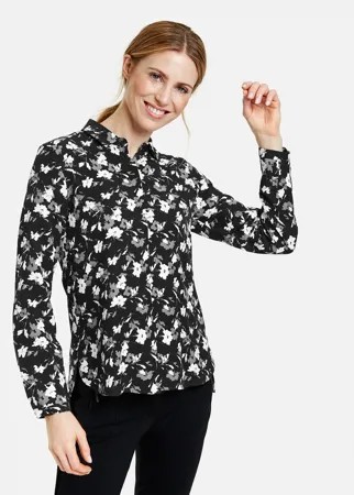 Блузка с длинным рукавом с цветочным узором GERRY WEBER