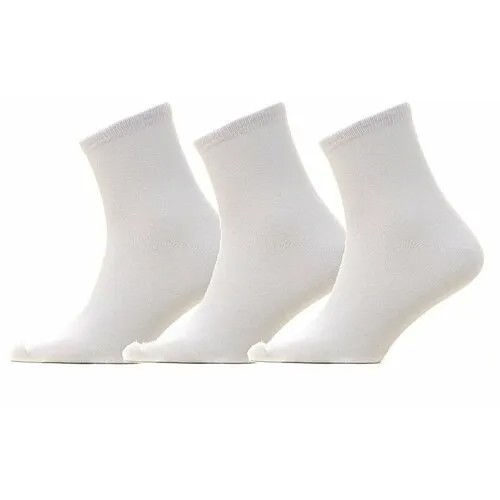 Носки Karmen, 3 пары, 3 уп., размер 2-M (38-40), белый