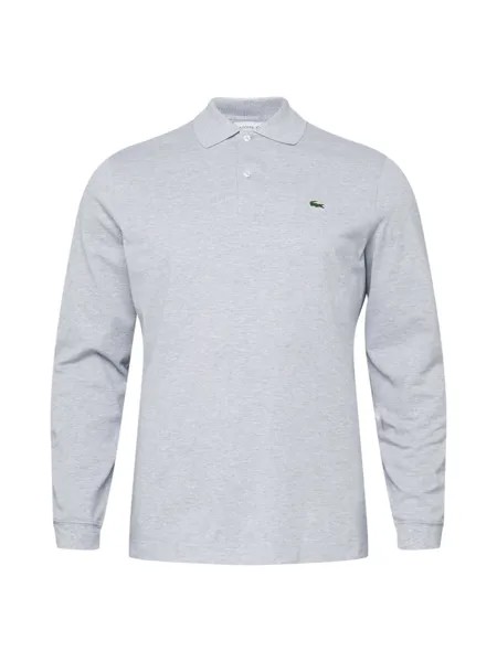 Футболка стандартного кроя Lacoste, пестрый серый