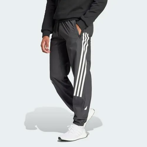 Брюки джоггеры adidas, размер 2XL, черный