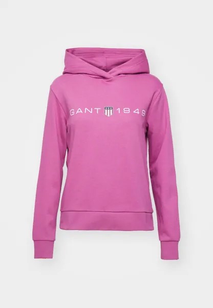 Спортивный свитер PRINTED GRAPHIC HOODIE GANT, сирень