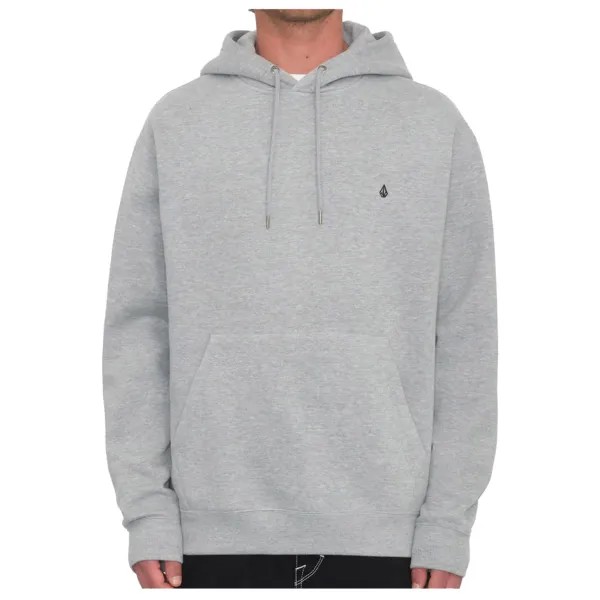 Толстовка с капюшоном Volcom Single Stone Pullover, цвет Heather Grey