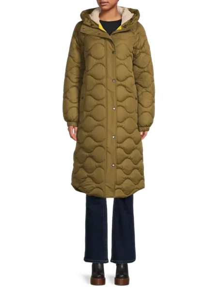 Стеганая куртка Barbour Nagril Barbour, цвет Olive Lime