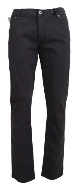 Джинсы BRIAN DALES Темно-серые хлопковые эластичные винтажные джинсовые брюки s.W29 220 долларов США