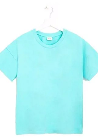 Футболка Minaku Basic line, размер 54/3XL, голубой