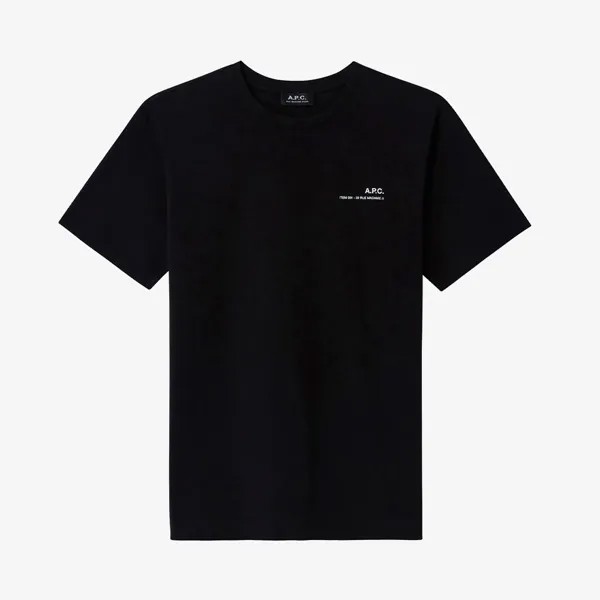 Футболка Item T-Shirt 'Black' A.P.C., черный