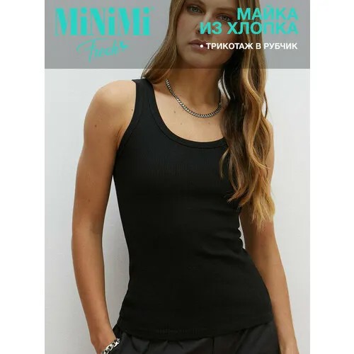 Майка MiNiMi, размер 50/XL, nero