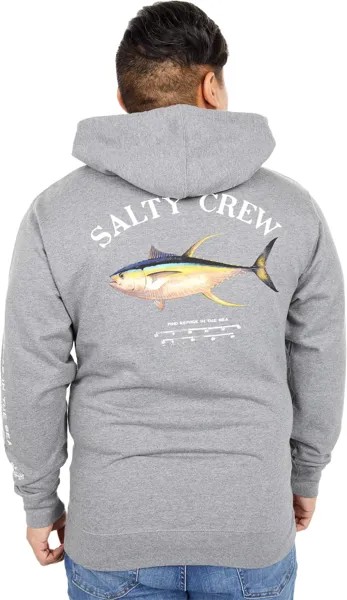 Толстовка Salty Crew Ahi Mount Hood Fleece, цвет Gunmetal Heather