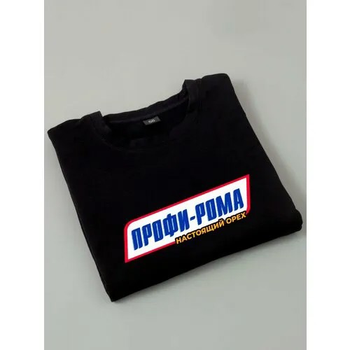 Футболка, размер S, черный