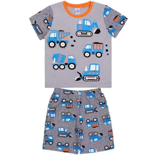 Пижама  BONITO KIDS, размер 116, серый