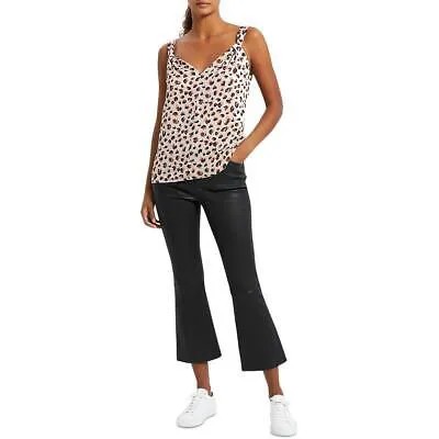 Женская блузка без рукавов с леопардовым принтом Theory BHFO 7923