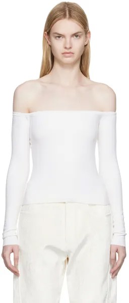 Off-White Футболка Ameri с длинными рукавами Gabriela Hearst