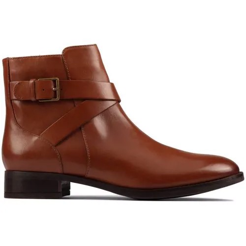 Женские полусапоги Clarks,Цвет Коричневый,Размер41