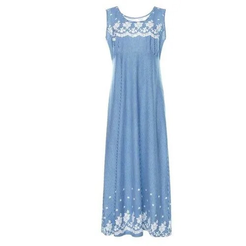 Сарафан LOVETEX.STORE, размер 48, голубой
