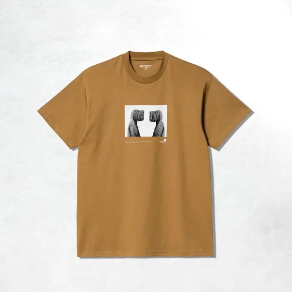 Футболка CARHARTT WIP S/S Cold T-Shirt Hamilton Brown 2023