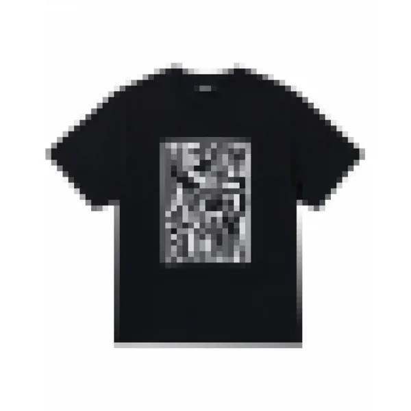 NERDY Distort Logo Short Sleeve T-Shirt Black