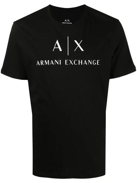 Armani Exchange футболка с логотипом