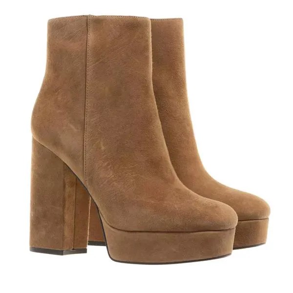 Ботинки iona suede bootie Coach, бежевый