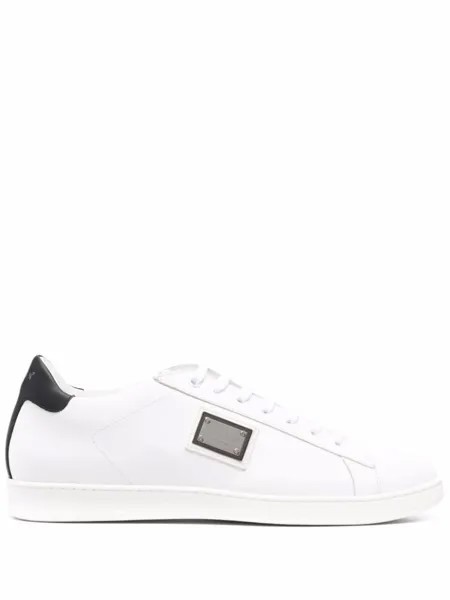Кеды на шнуровке Philipp Plein, белый