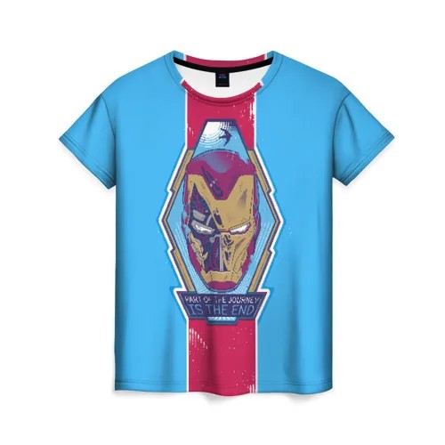 Футболка женская ВсеМайки 1825963 разноцветная XXXL