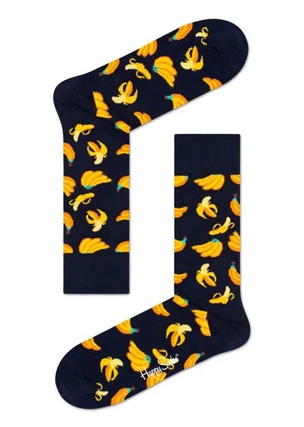 Носки унисекс Happy Socks BAN01 черные 25