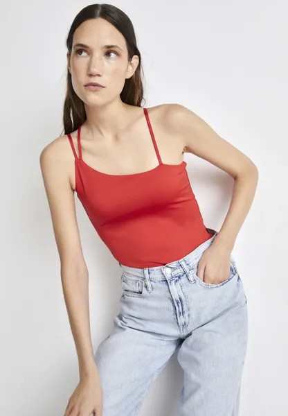 Топ MULTI STRAP BODY Tommy Jeans, красный