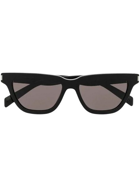 Saint Laurent Eyewear солнцезащитные очки трапециевидной формы
