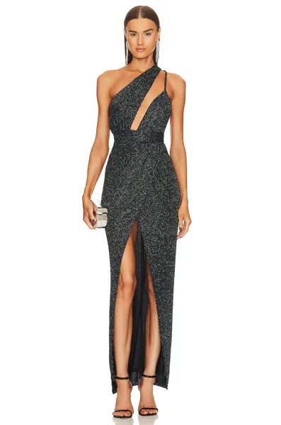 Платье Michael Costello x REVOLVE Jacoub Gown, зеленый