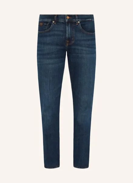 Джинсы slimmy tapered slim fit 7 For All Mankind, синий