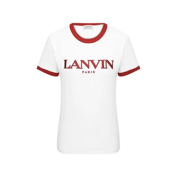 Хлопковая футболка Lanvin