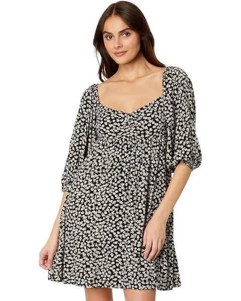 Платье Billabong Swept Away Again Woven Mini, черный