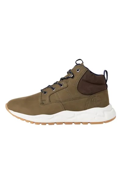 Нубуковые ботинки Jack & Jones, зеленый