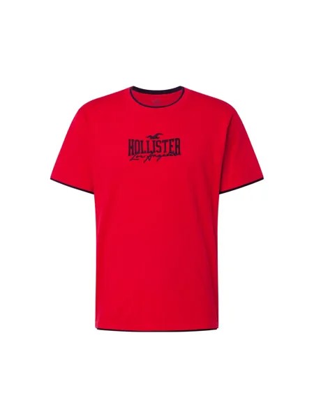 Футболка Hollister, красный