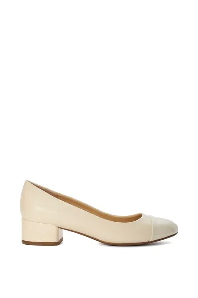 Кожаные туфли-лодочки 'Bracket' Dune London, белый