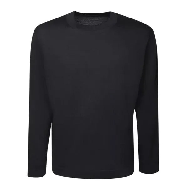 Футболка wool t-shirt Dell'Oglio, черный
