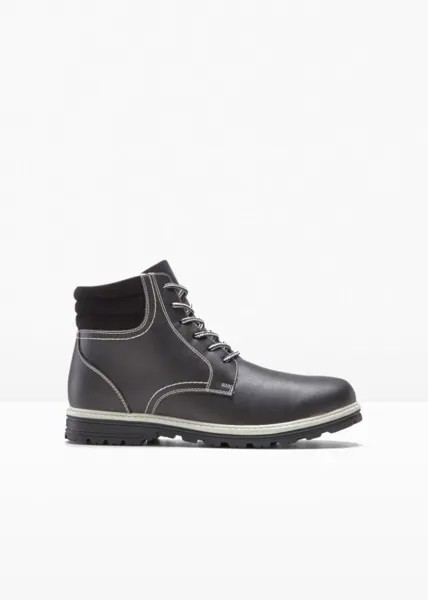 Ботинки на шнуровке John Baner Jeanswear, черный
