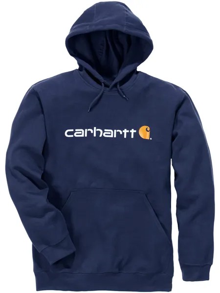 Толстовка CARHARTT Logo, цвет new navy