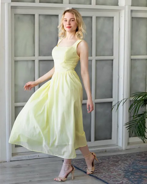 Сарафан Poli-Dress Стелла желтый 46
