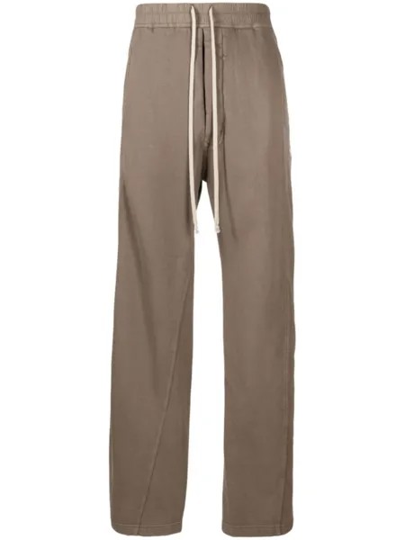 Прямые брюки Rick Owens DRKSHDW, коричневый