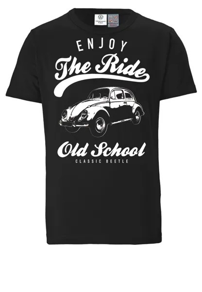 Футболка Logoshirt VW Käfer, черный