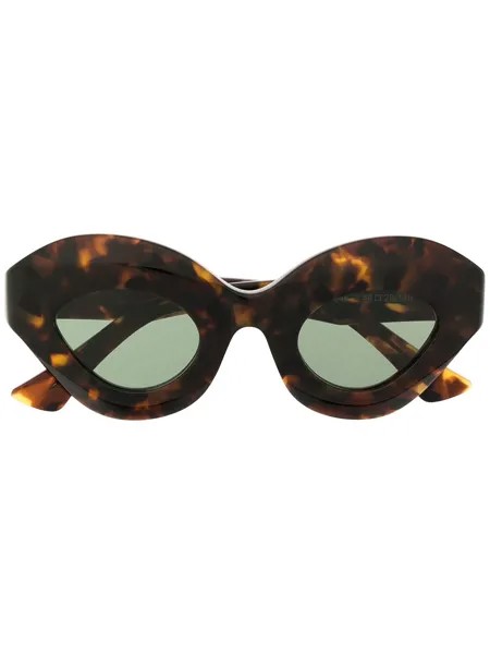 George Keburia солнцезащитные очки в оправе 'кошачий глаз'